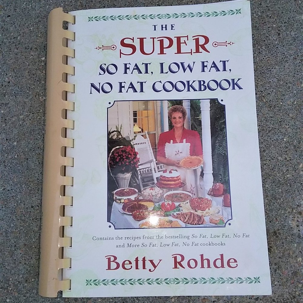 Betty Rohde cookbook